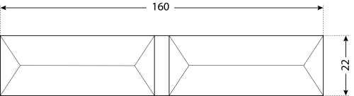 АЛЛЮР 22х160 с/подш  капл. шарнир-петля под сварку (50,10) (24,8)